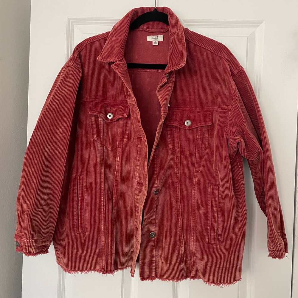 EUC Easel | Oversized Corduroy Jacket